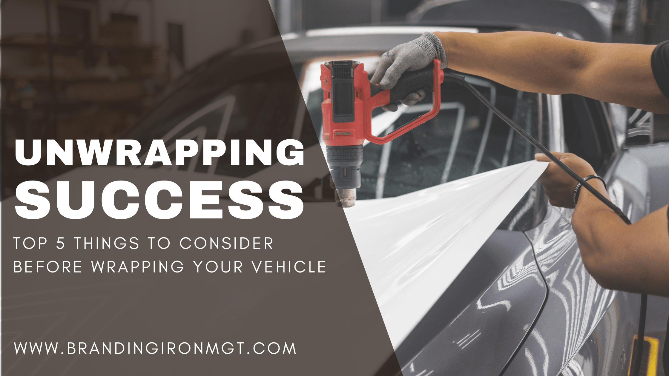 Unwrapping Success: Top 5 Things to Consider Before Wrapping Your Vehicle